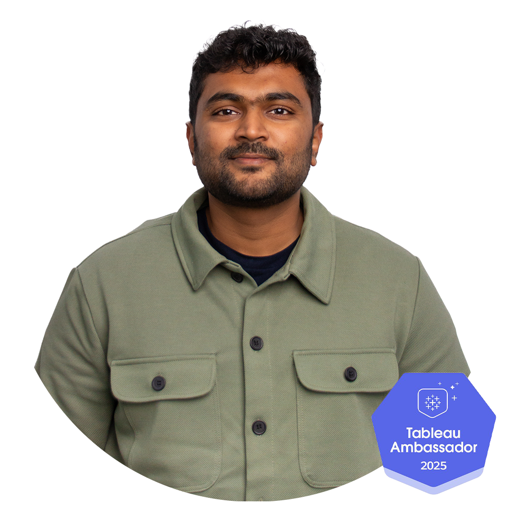 Security & Governance with logo’s Anirudh Somadas - Developer at apps for tableau